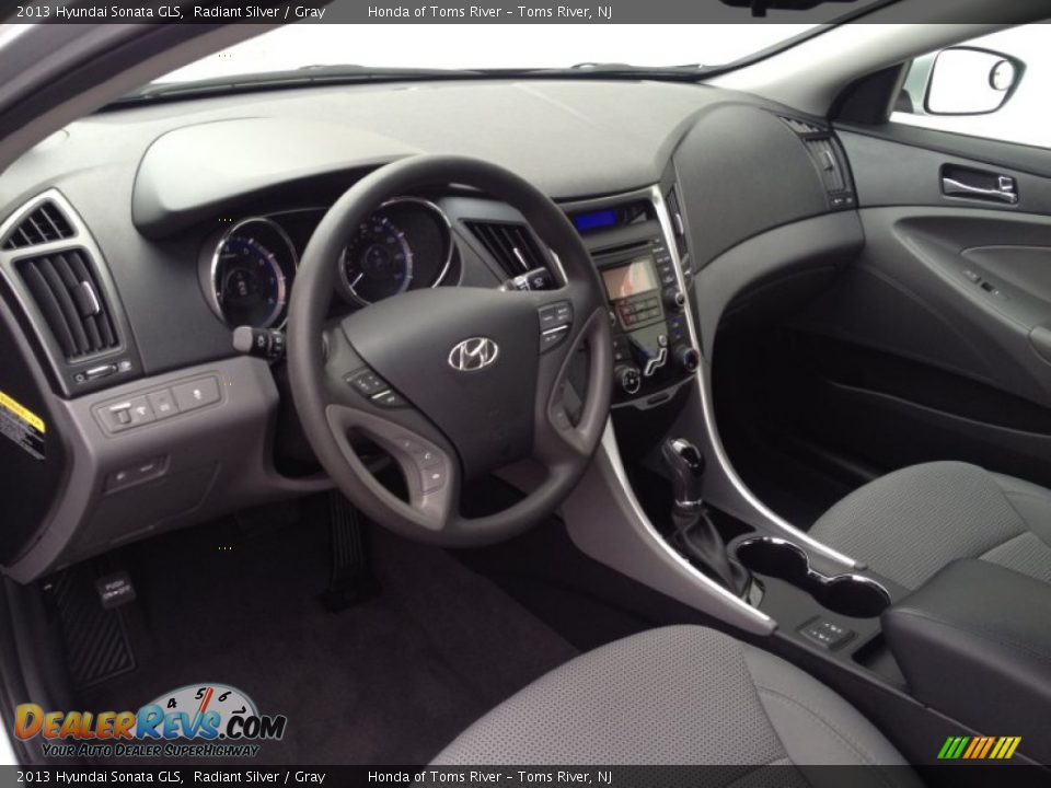 2013 Hyundai Sonata GLS Radiant Silver / Gray Photo #12