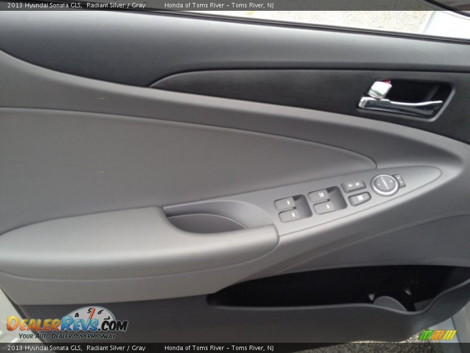 2013 Hyundai Sonata GLS Radiant Silver / Gray Photo #13