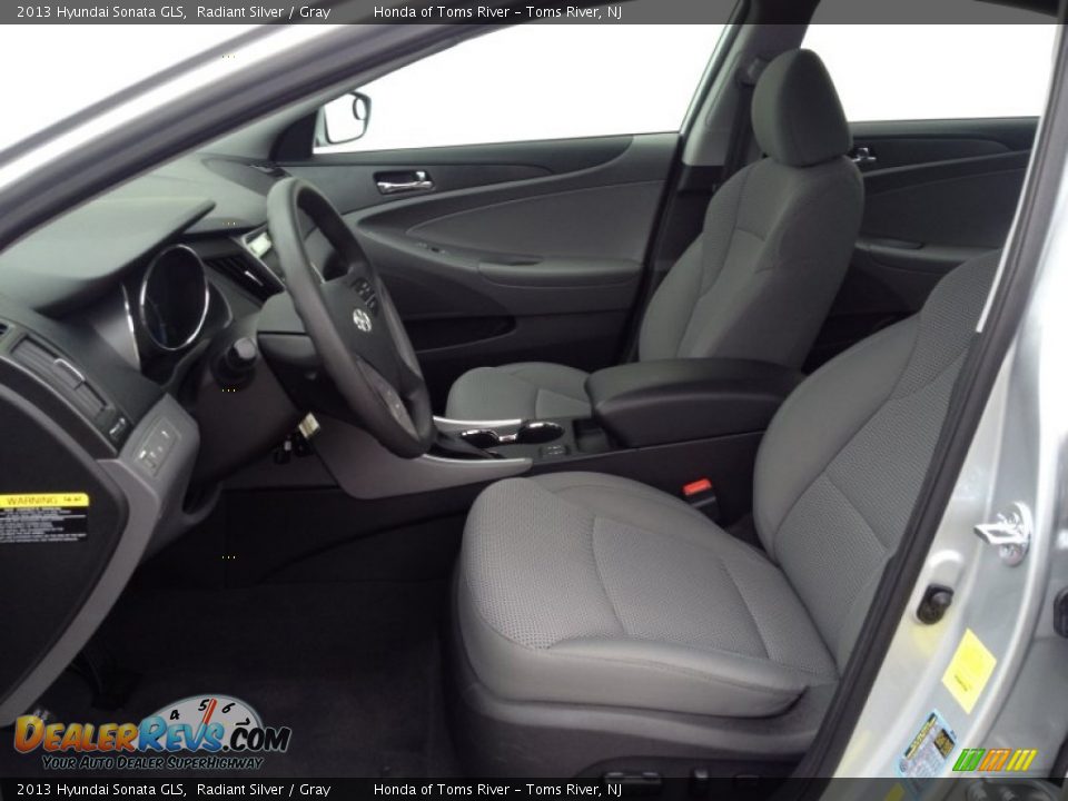 2013 Hyundai Sonata GLS Radiant Silver / Gray Photo #14