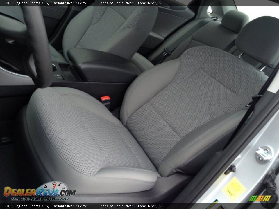 2013 Hyundai Sonata GLS Radiant Silver / Gray Photo #15