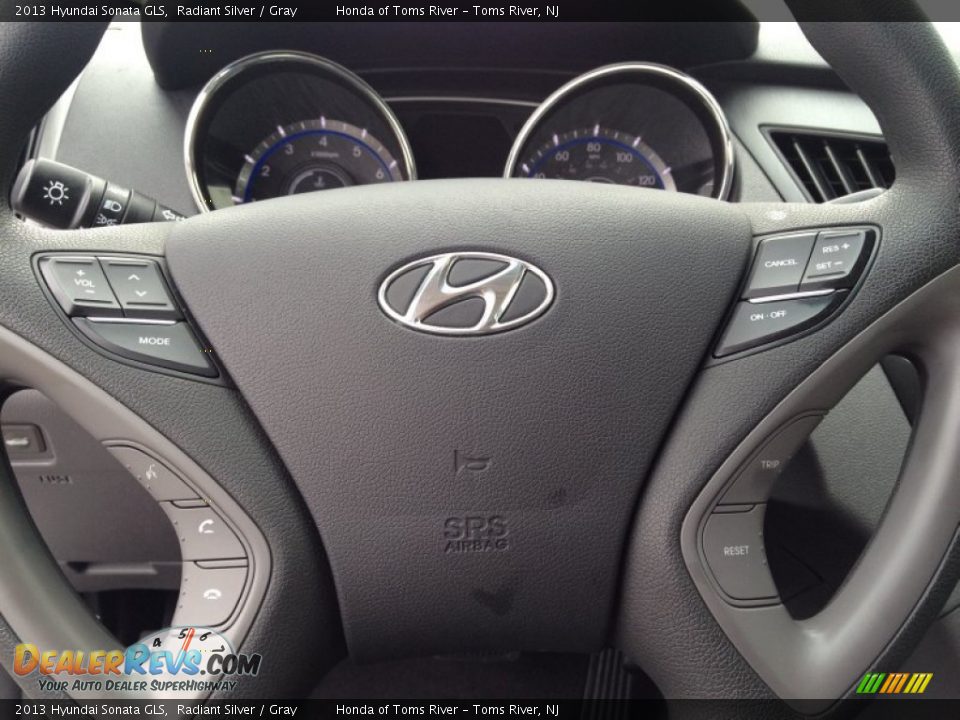2013 Hyundai Sonata GLS Radiant Silver / Gray Photo #20