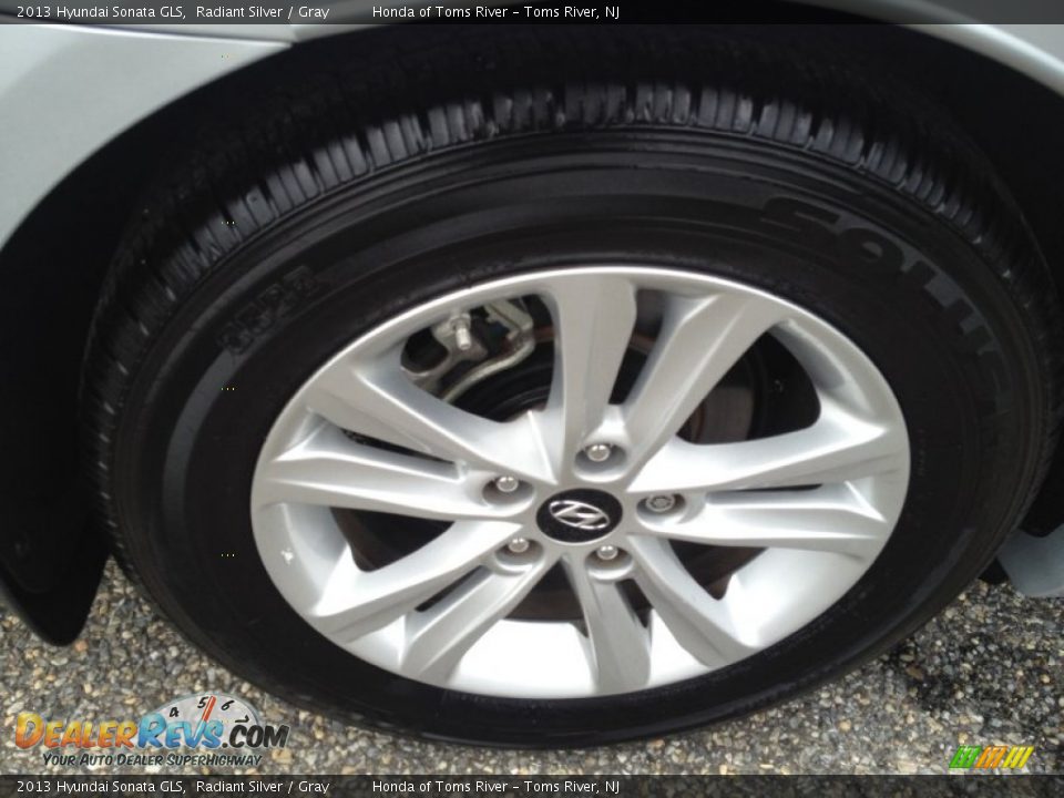 2013 Hyundai Sonata GLS Radiant Silver / Gray Photo #24