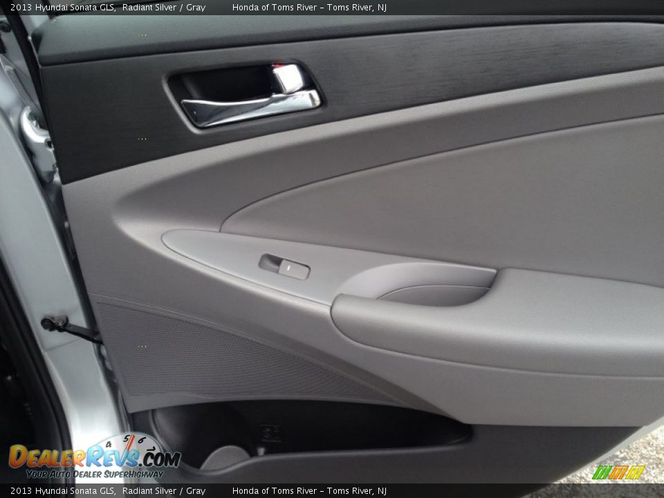2013 Hyundai Sonata GLS Radiant Silver / Gray Photo #25