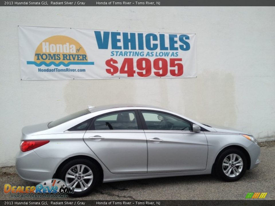 2013 Hyundai Sonata GLS Radiant Silver / Gray Photo #27