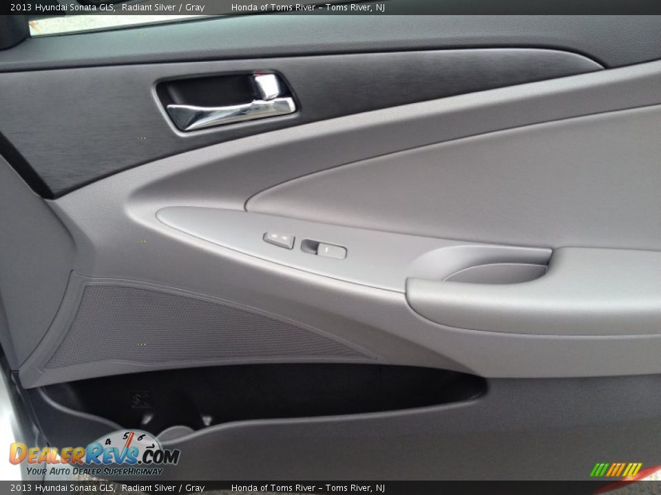 2013 Hyundai Sonata GLS Radiant Silver / Gray Photo #28