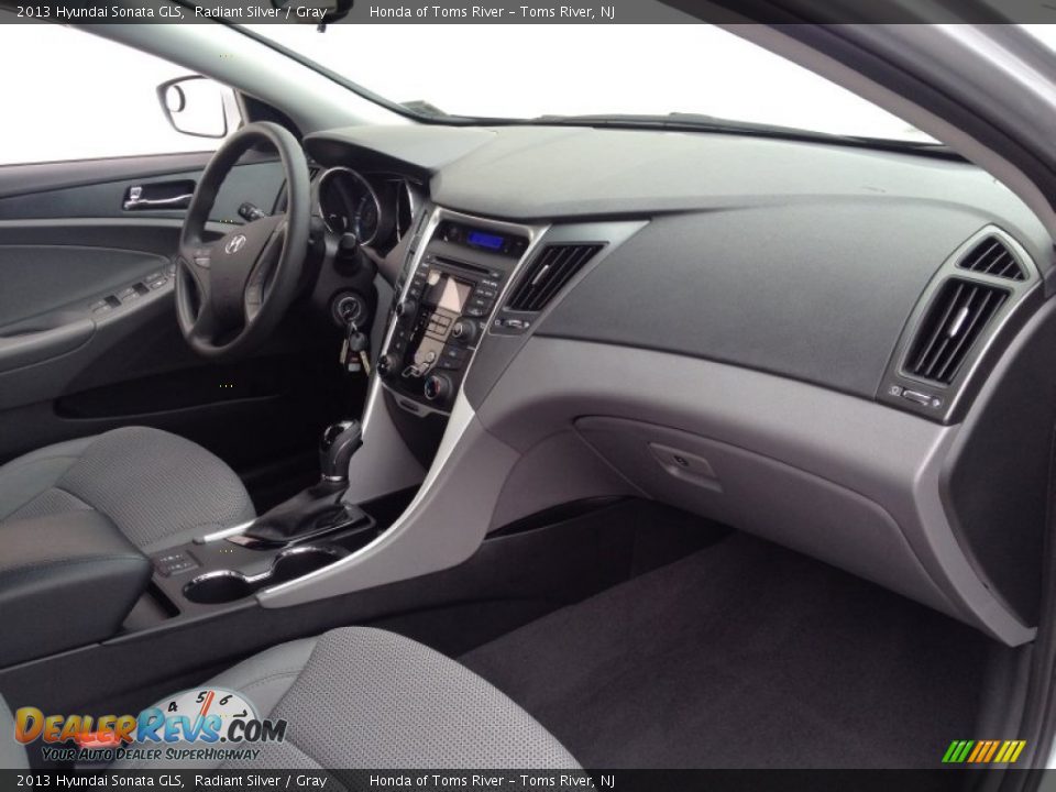 2013 Hyundai Sonata GLS Radiant Silver / Gray Photo #29