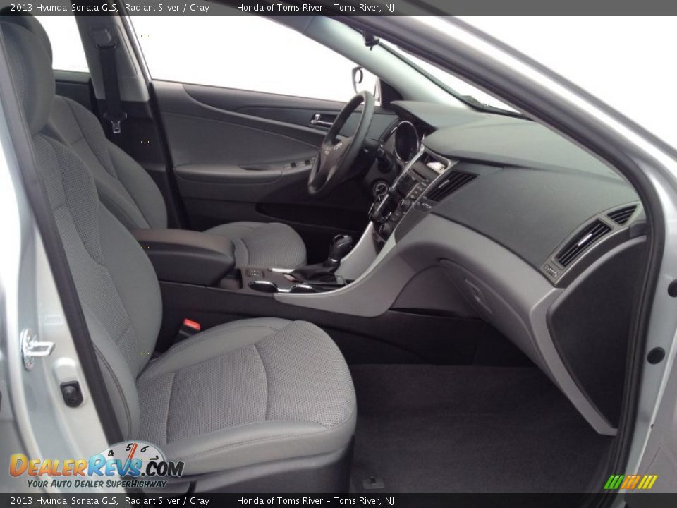 2013 Hyundai Sonata GLS Radiant Silver / Gray Photo #30