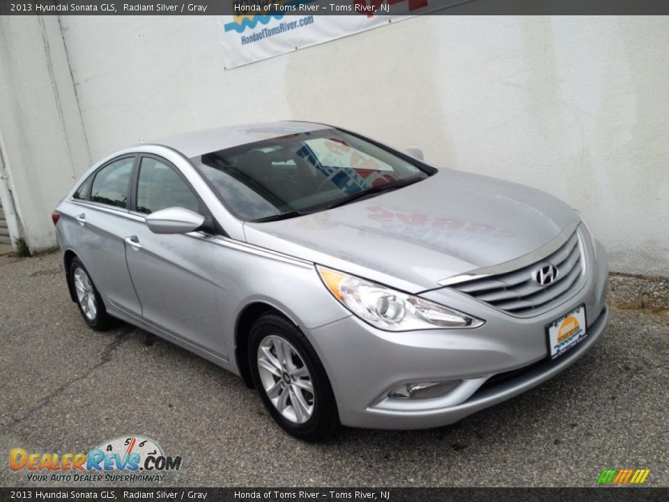 2013 Hyundai Sonata GLS Radiant Silver / Gray Photo #32