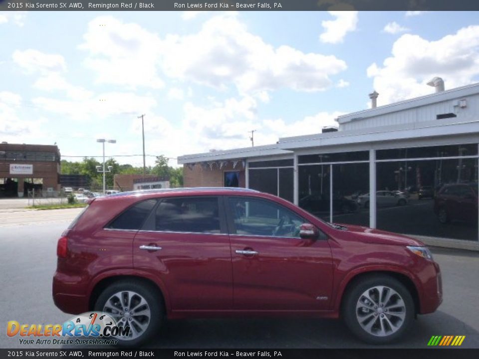 2015 Kia Sorento SX AWD Remington Red / Black Photo #1