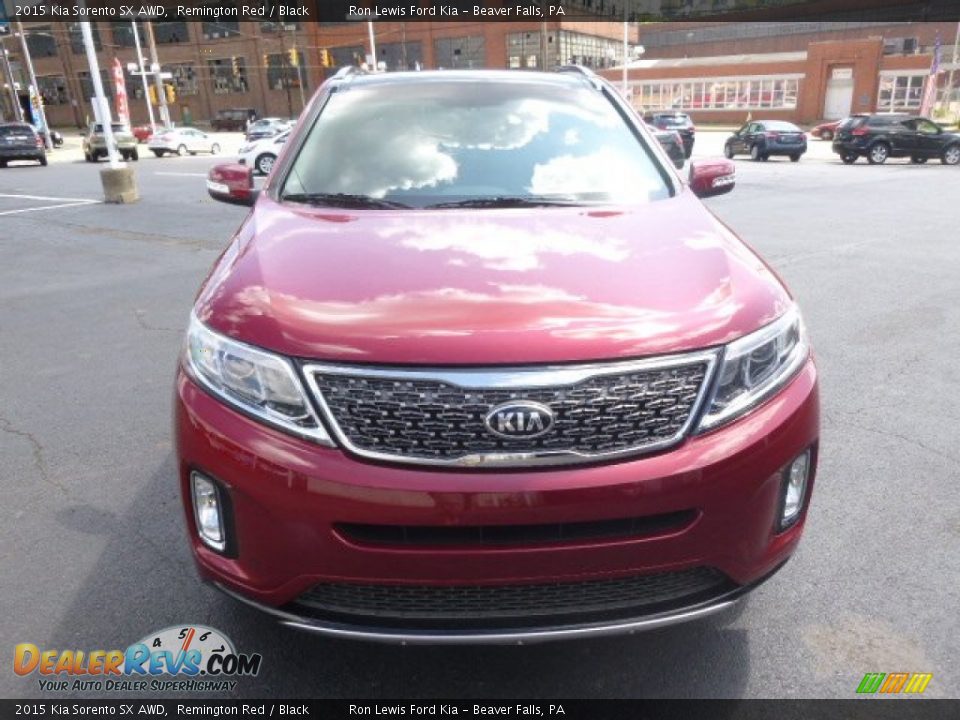 2015 Kia Sorento SX AWD Remington Red / Black Photo #3