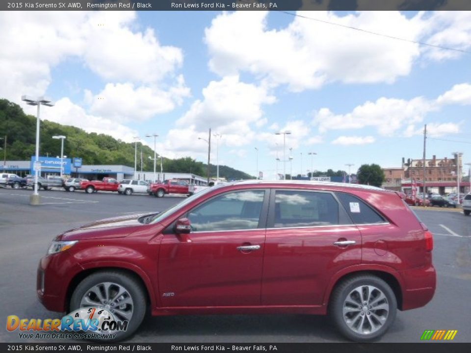 Remington Red 2015 Kia Sorento SX AWD Photo #5