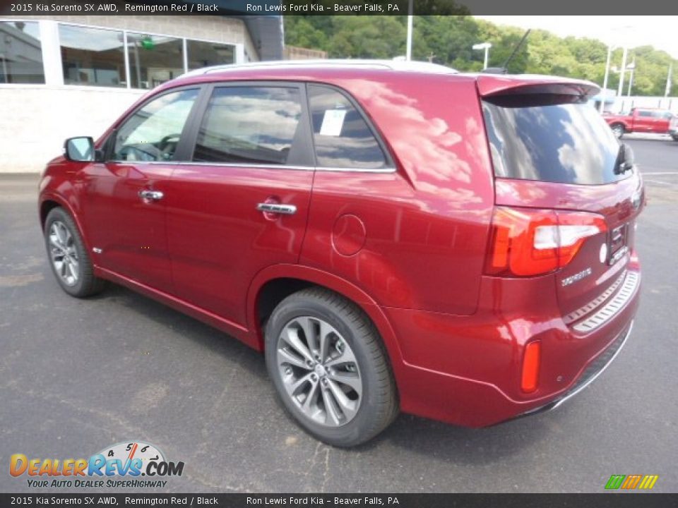2015 Kia Sorento SX AWD Remington Red / Black Photo #6