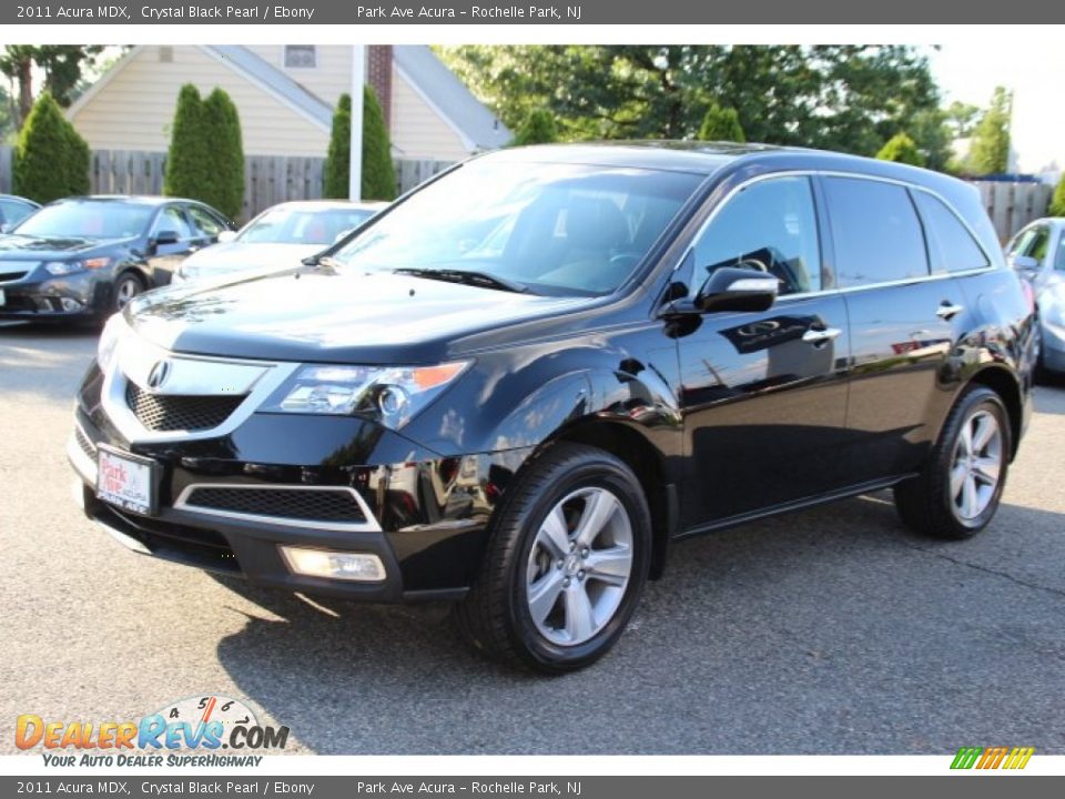 2011 Acura MDX Crystal Black Pearl / Ebony Photo #7