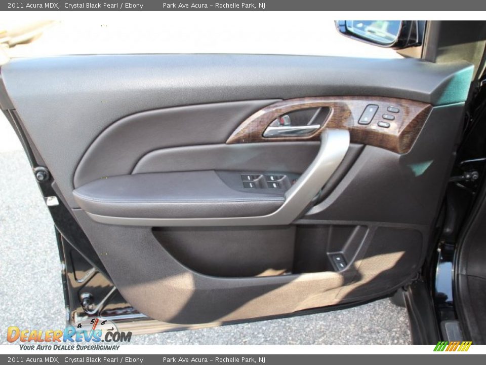 2011 Acura MDX Crystal Black Pearl / Ebony Photo #9