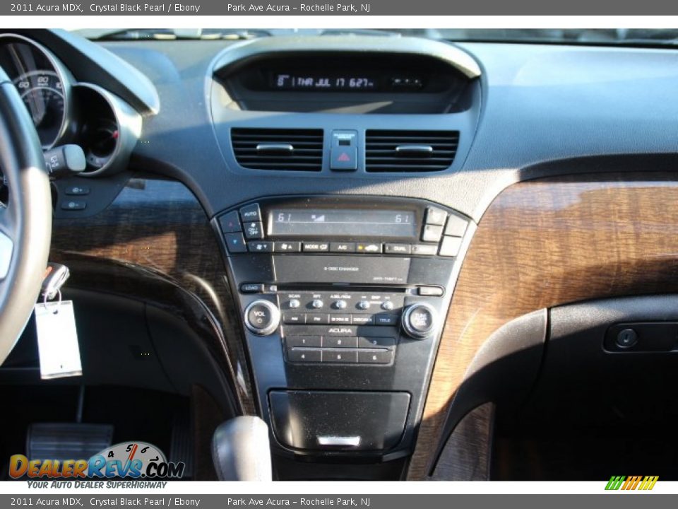 2011 Acura MDX Crystal Black Pearl / Ebony Photo #15