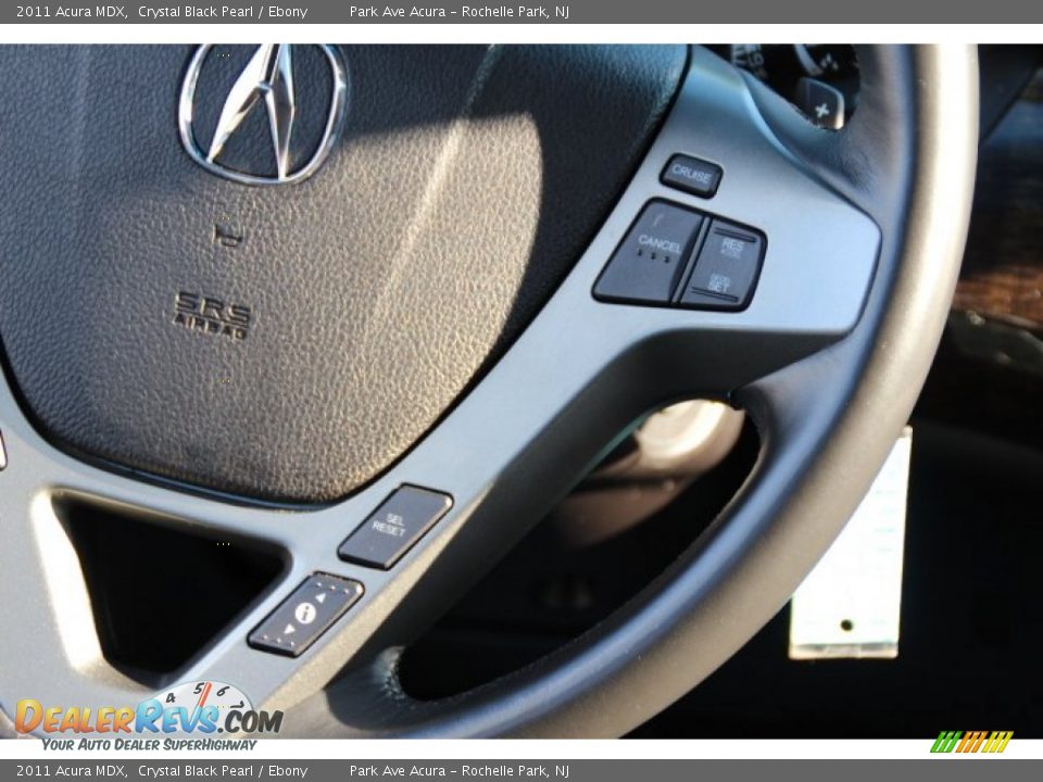 2011 Acura MDX Crystal Black Pearl / Ebony Photo #19