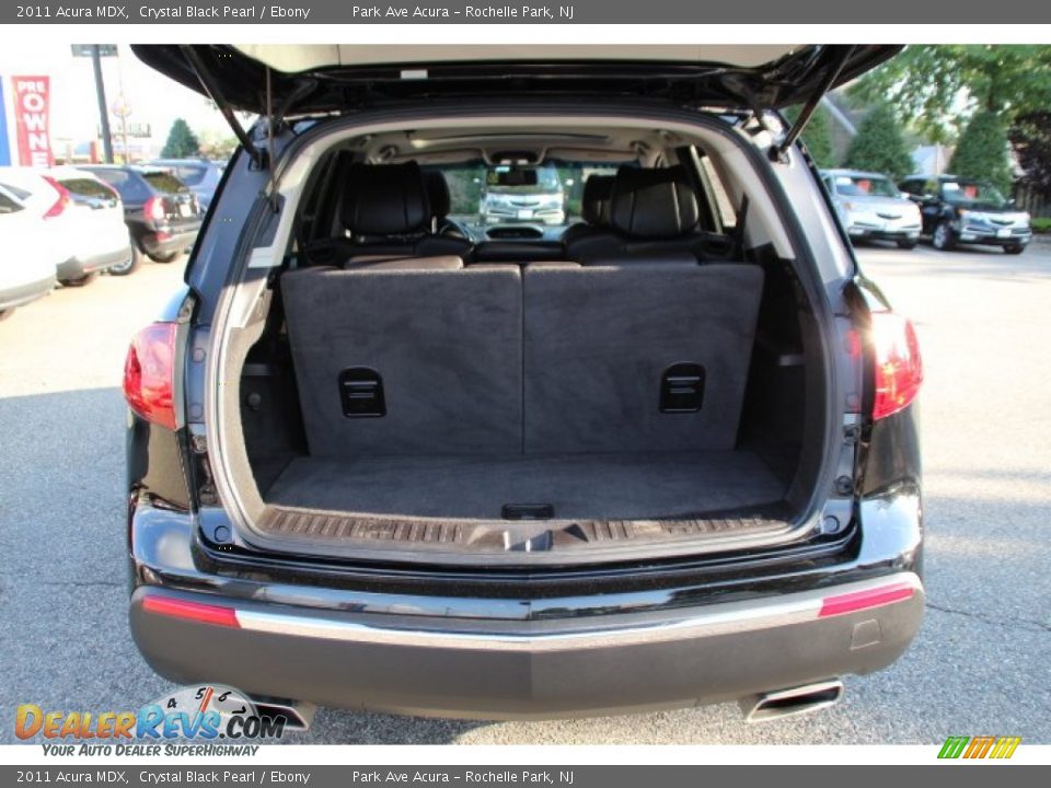 2011 Acura MDX Crystal Black Pearl / Ebony Photo #21