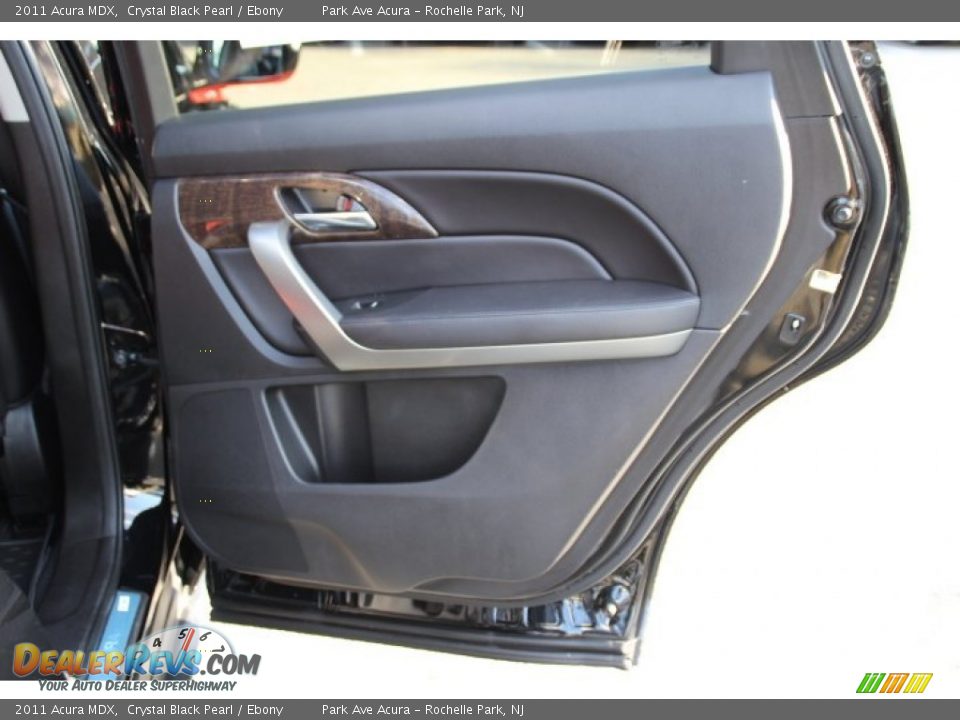 2011 Acura MDX Crystal Black Pearl / Ebony Photo #23