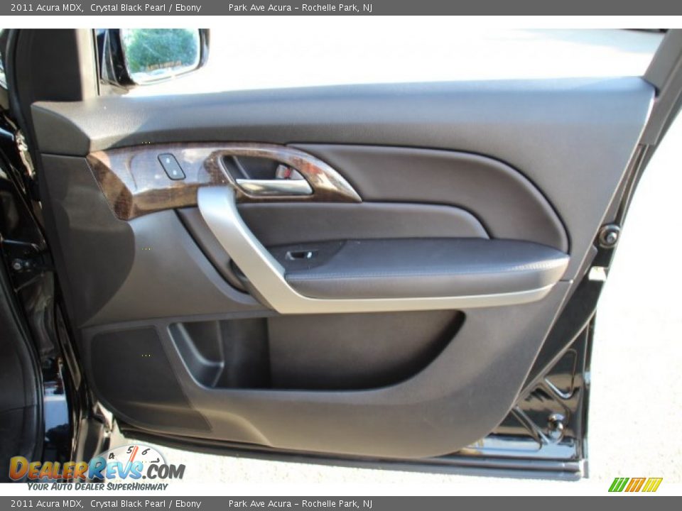 2011 Acura MDX Crystal Black Pearl / Ebony Photo #25