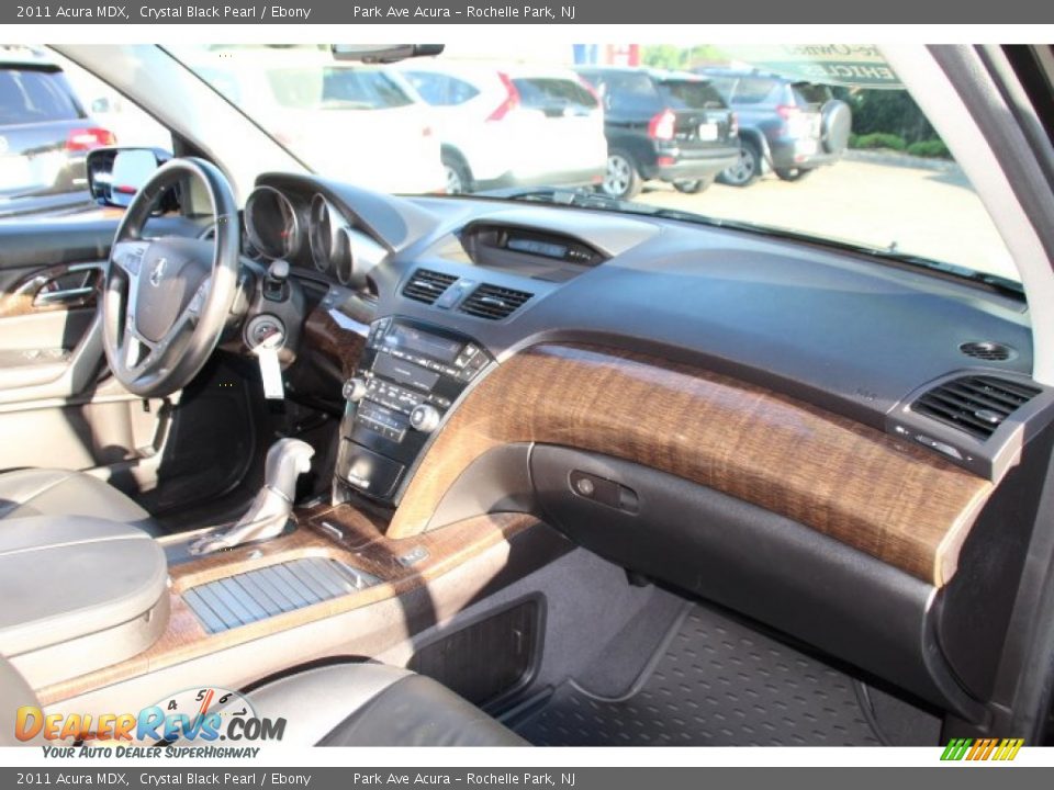 2011 Acura MDX Crystal Black Pearl / Ebony Photo #26