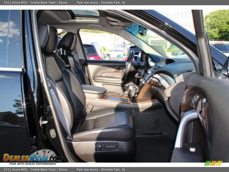2011 Acura MDX Crystal Black Pearl / Ebony Photo #27
