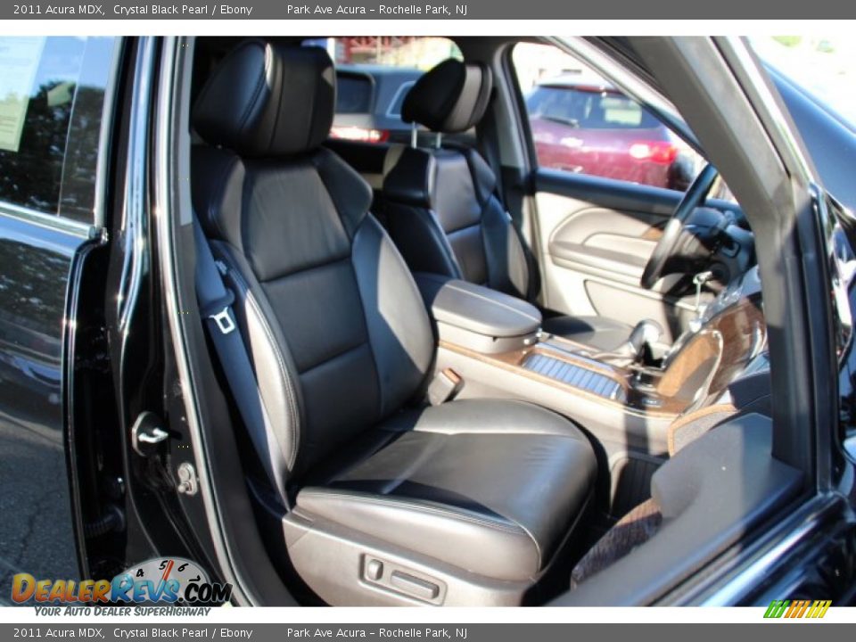 2011 Acura MDX Crystal Black Pearl / Ebony Photo #28
