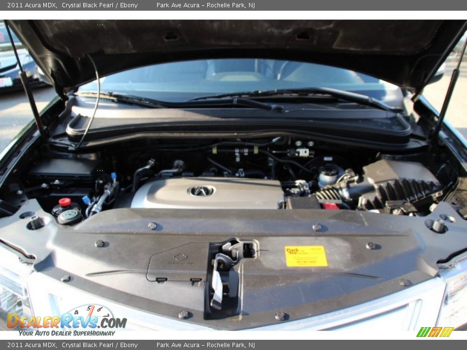2011 Acura MDX Crystal Black Pearl / Ebony Photo #29