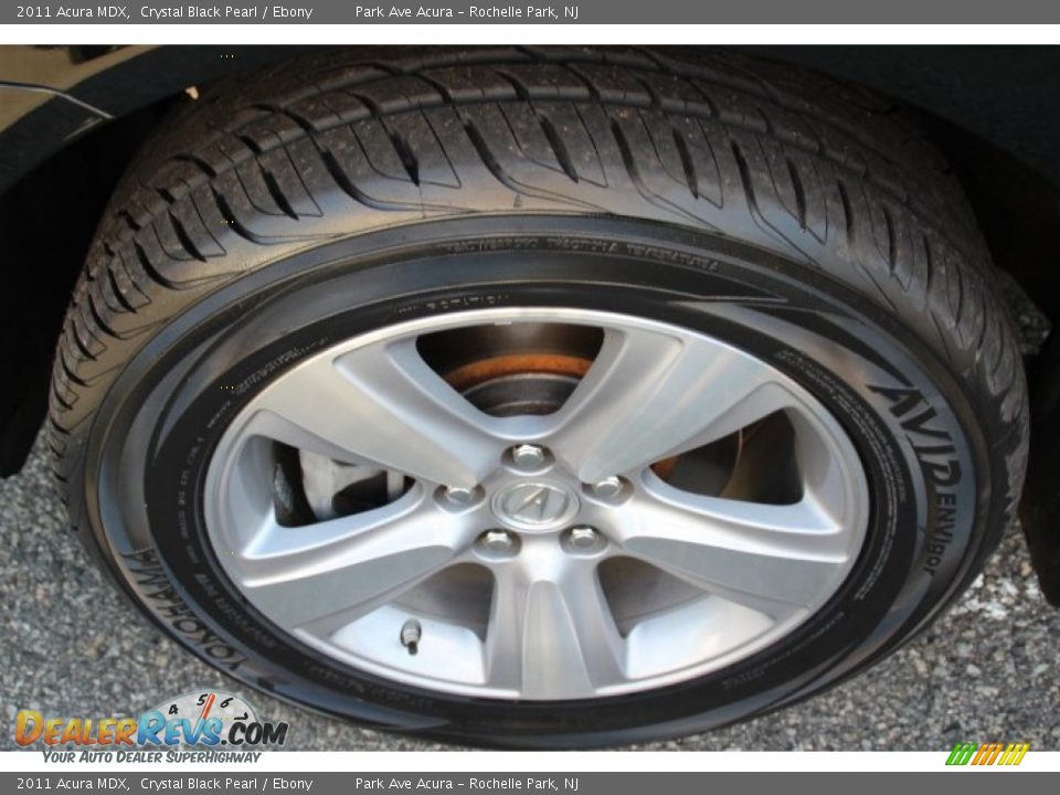 2011 Acura MDX Crystal Black Pearl / Ebony Photo #32