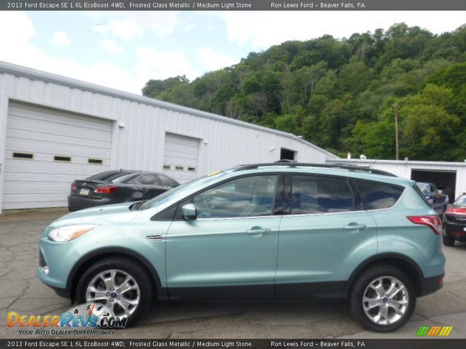 2013 Ford Escape SE 1.6L EcoBoost 4WD Frosted Glass Metallic / Medium Light Stone Photo #5