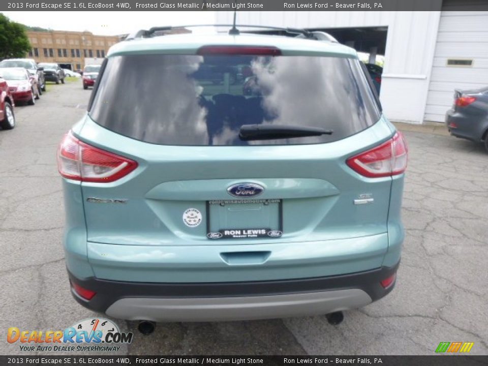 2013 Ford Escape SE 1.6L EcoBoost 4WD Frosted Glass Metallic / Medium Light Stone Photo #7