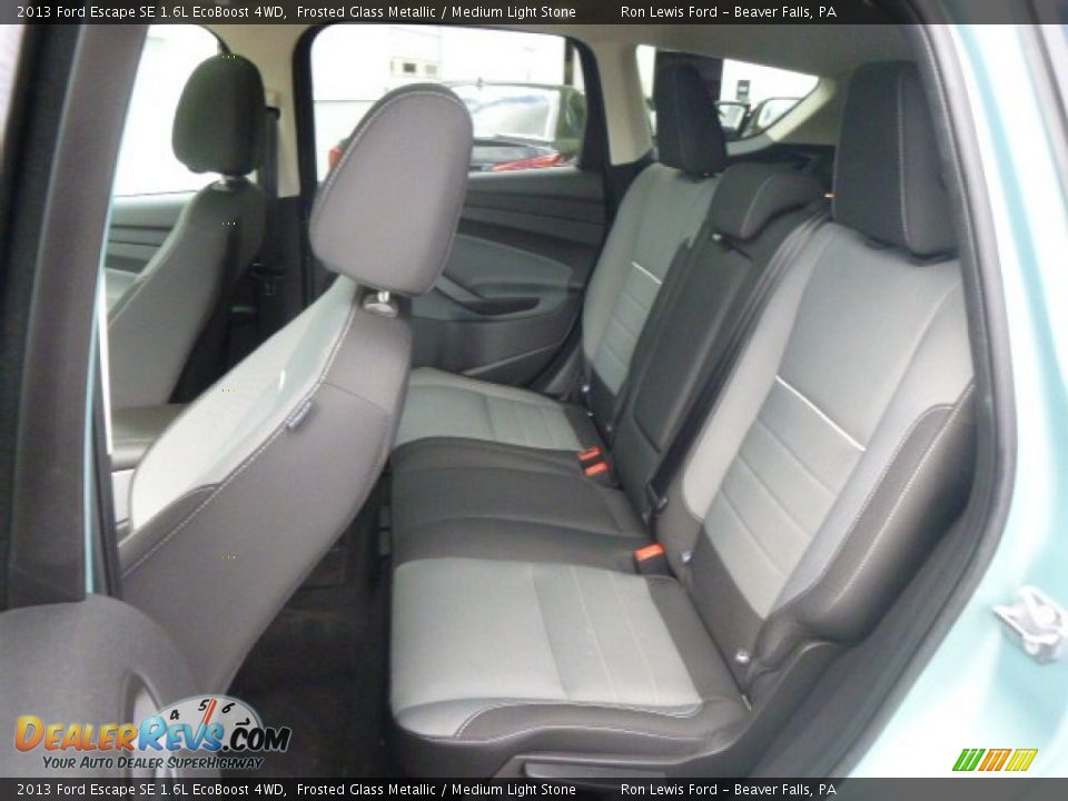 2013 Ford Escape SE 1.6L EcoBoost 4WD Frosted Glass Metallic / Medium Light Stone Photo #11