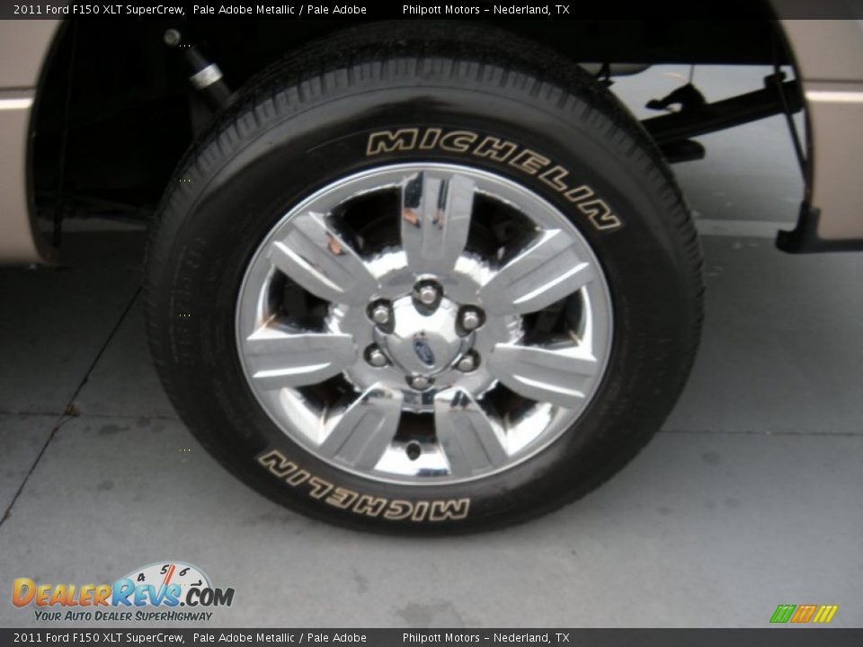 2011 Ford F150 XLT SuperCrew Pale Adobe Metallic / Pale Adobe Photo #14