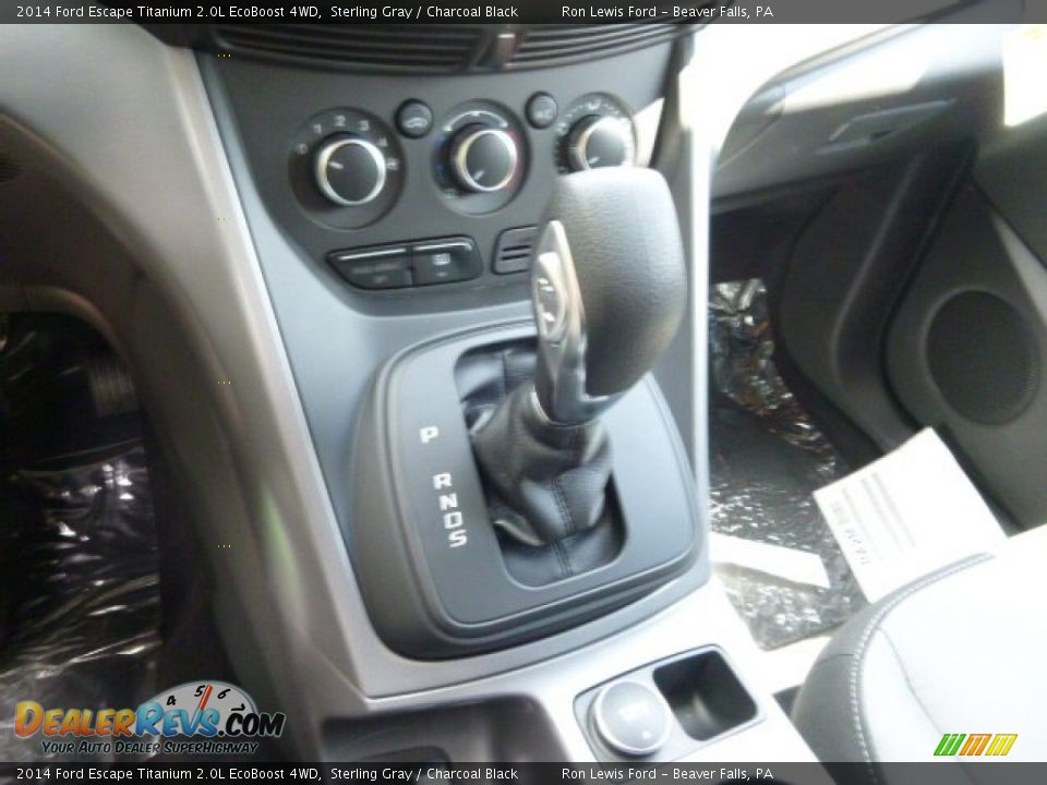 2014 Ford Escape Titanium 2.0L EcoBoost 4WD Sterling Gray / Charcoal Black Photo #18