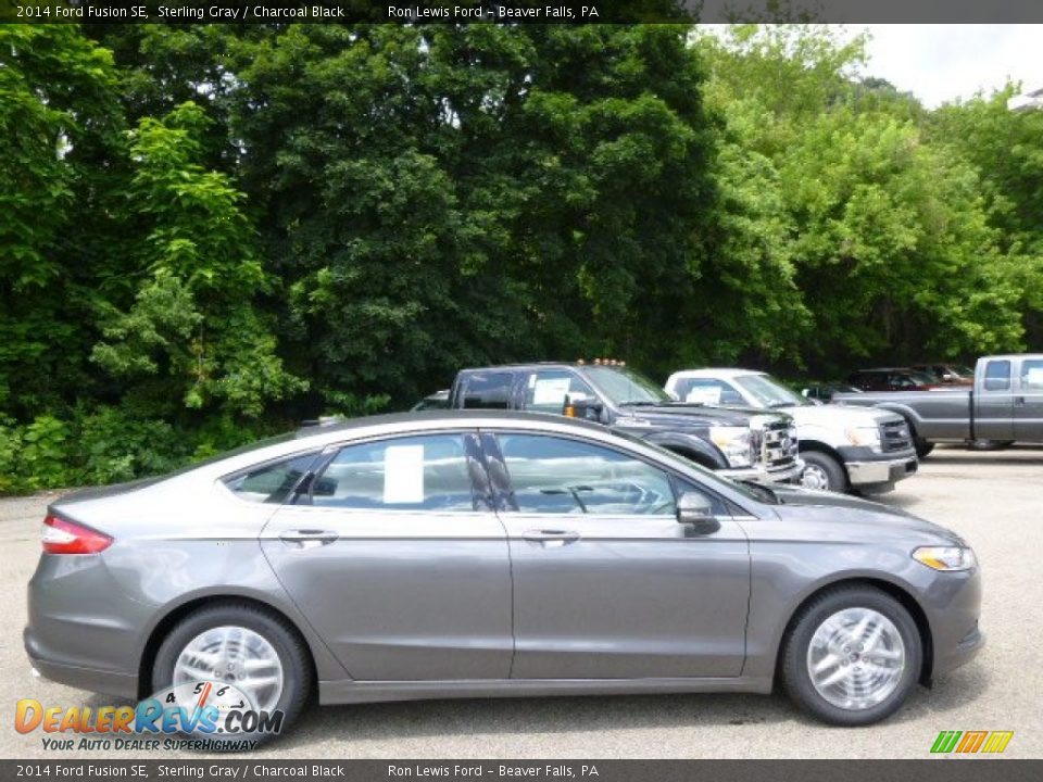 2014 Ford Fusion SE Sterling Gray / Charcoal Black Photo #1