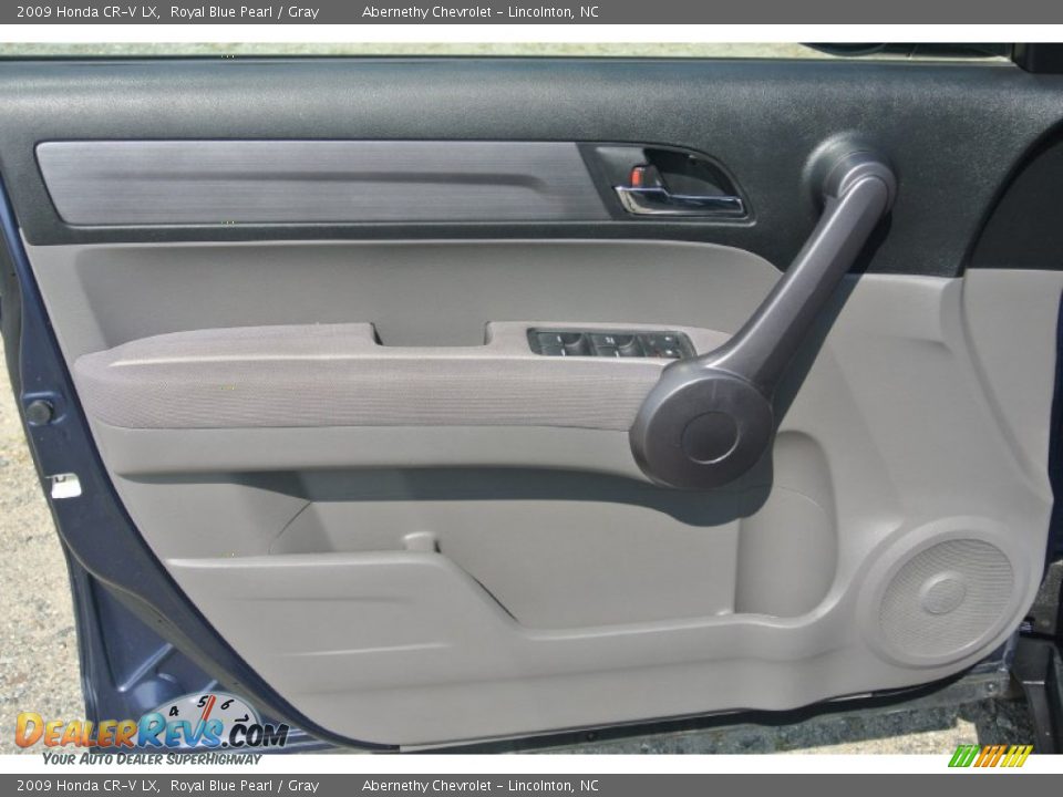 2009 Honda CR-V LX Royal Blue Pearl / Gray Photo #10