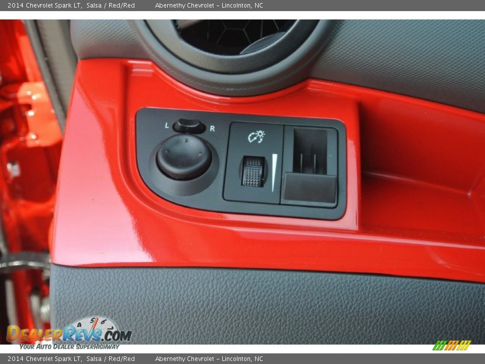 2014 Chevrolet Spark LT Salsa / Red/Red Photo #10