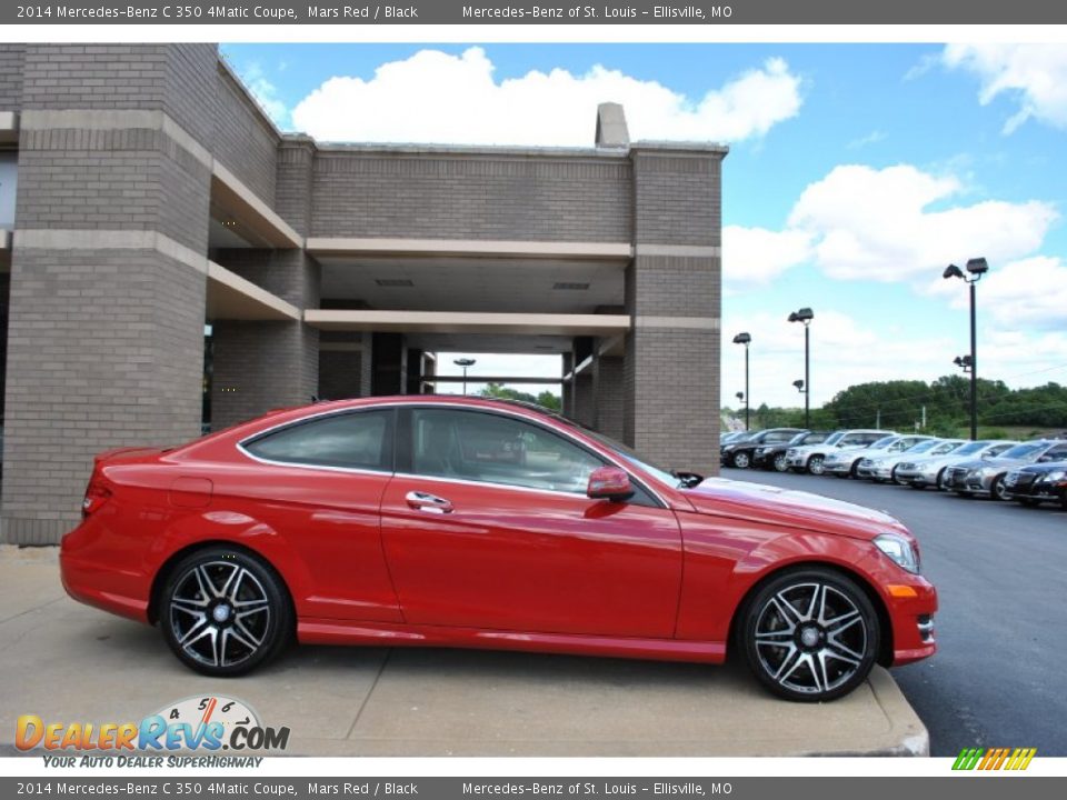 Mars Red 2014 Mercedes-Benz C 350 4Matic Coupe Photo #2