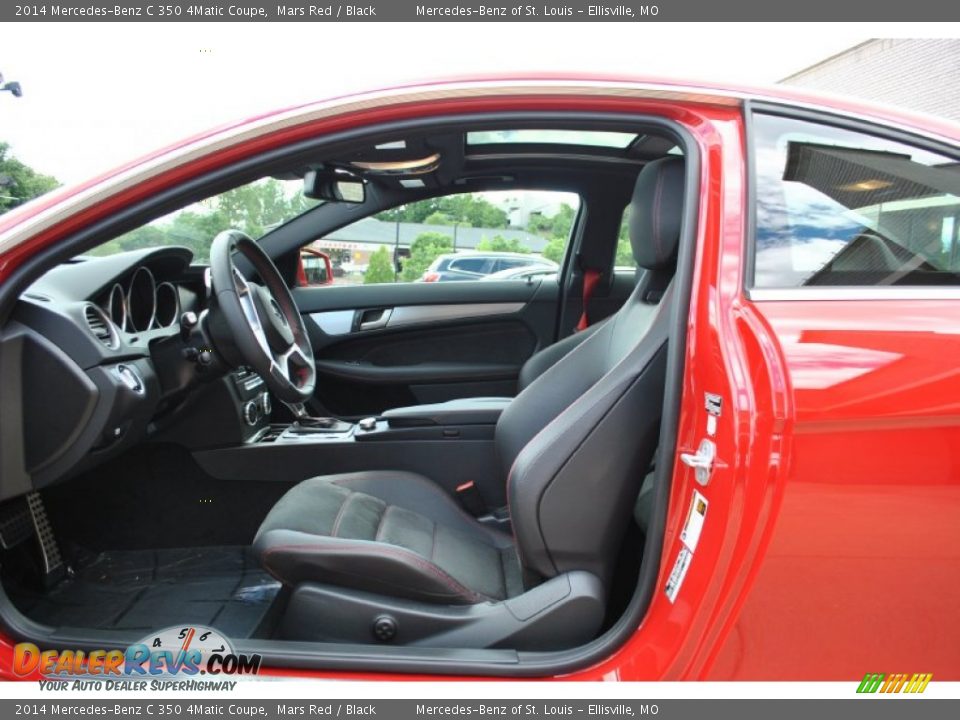 Front Seat of 2014 Mercedes-Benz C 350 4Matic Coupe Photo #5