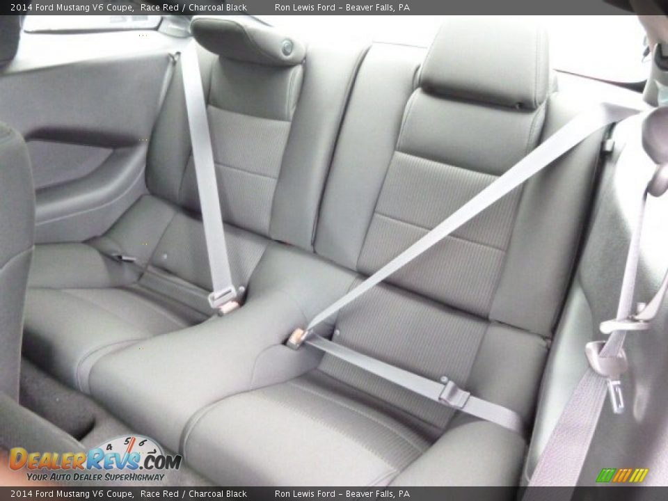 2014 Ford Mustang V6 Coupe Race Red / Charcoal Black Photo #11