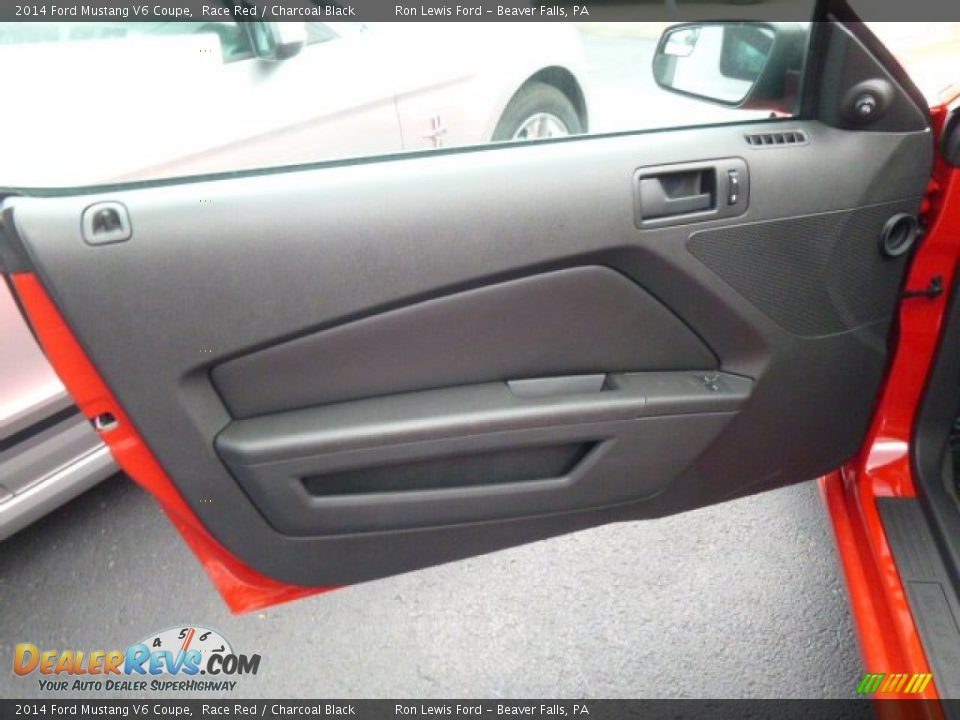 2014 Ford Mustang V6 Coupe Race Red / Charcoal Black Photo #13