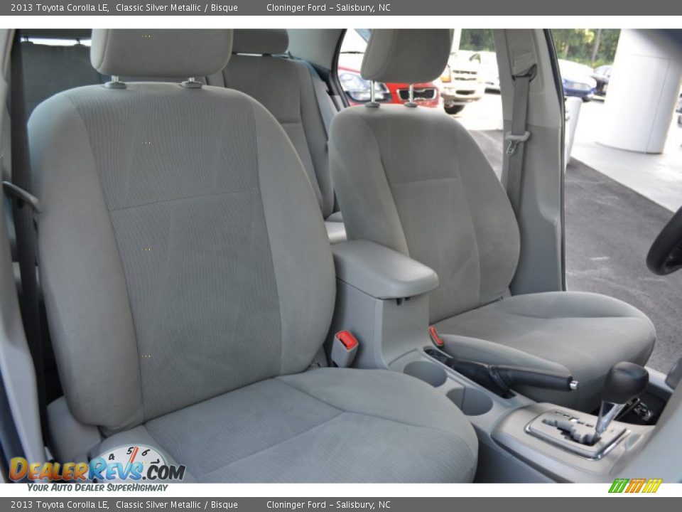 2013 Toyota Corolla LE Classic Silver Metallic / Bisque Photo #16