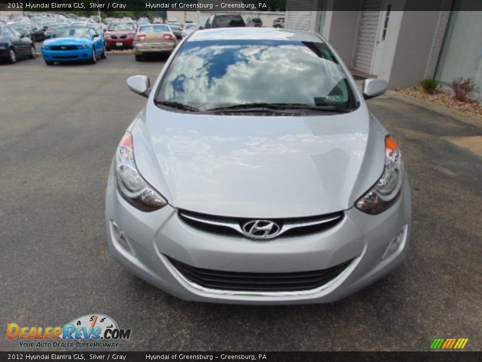 2012 Hyundai Elantra GLS Silver / Gray Photo #4