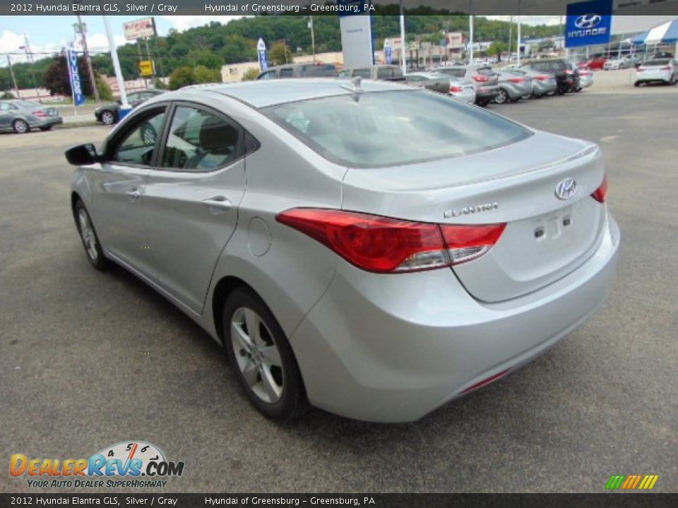 2012 Hyundai Elantra GLS Silver / Gray Photo #7