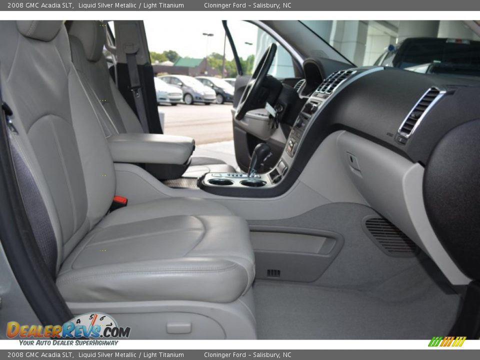 Front Seat of 2008 GMC Acadia SLT Photo #18