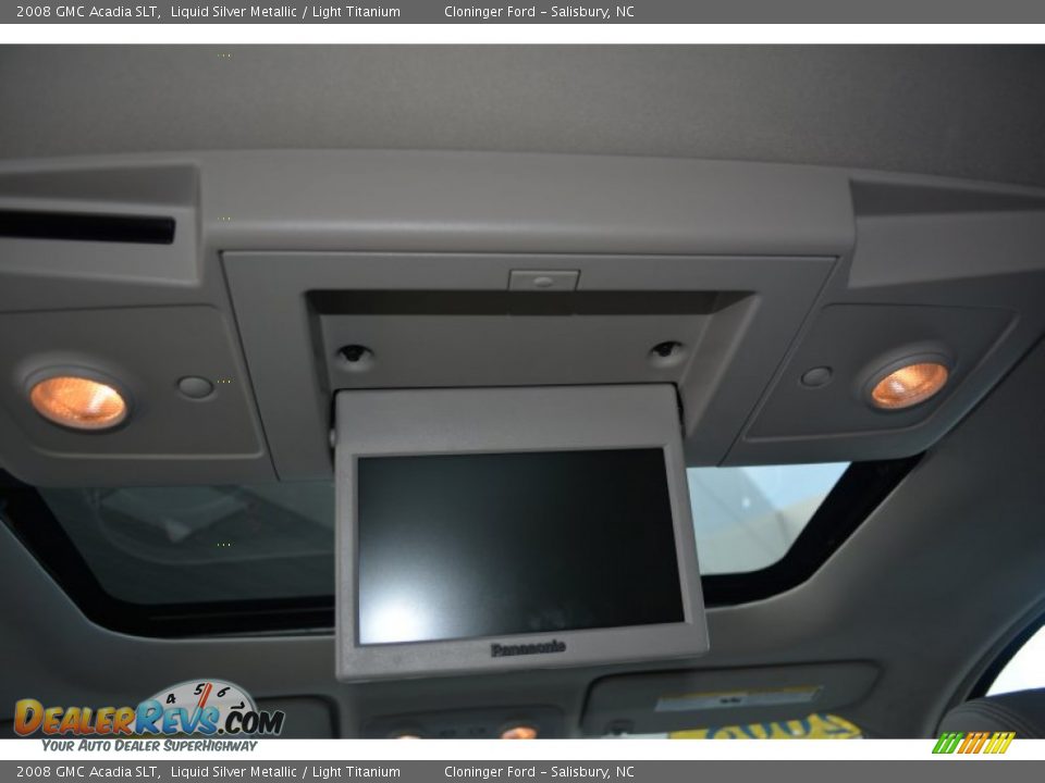 2008 GMC Acadia SLT Liquid Silver Metallic / Light Titanium Photo #21