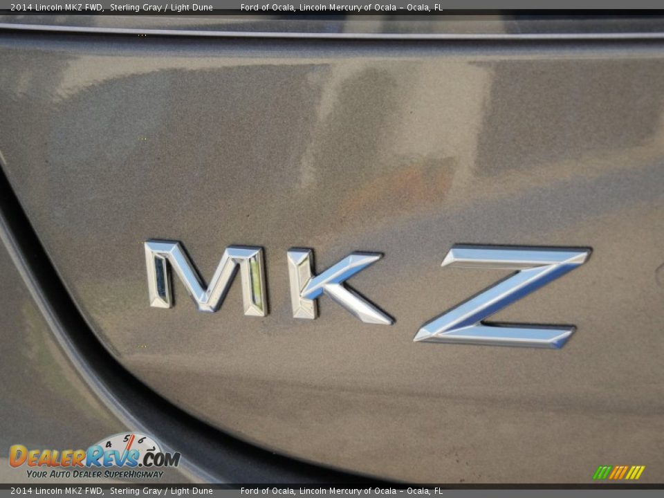 2014 Lincoln MKZ FWD Sterling Gray / Light Dune Photo #4