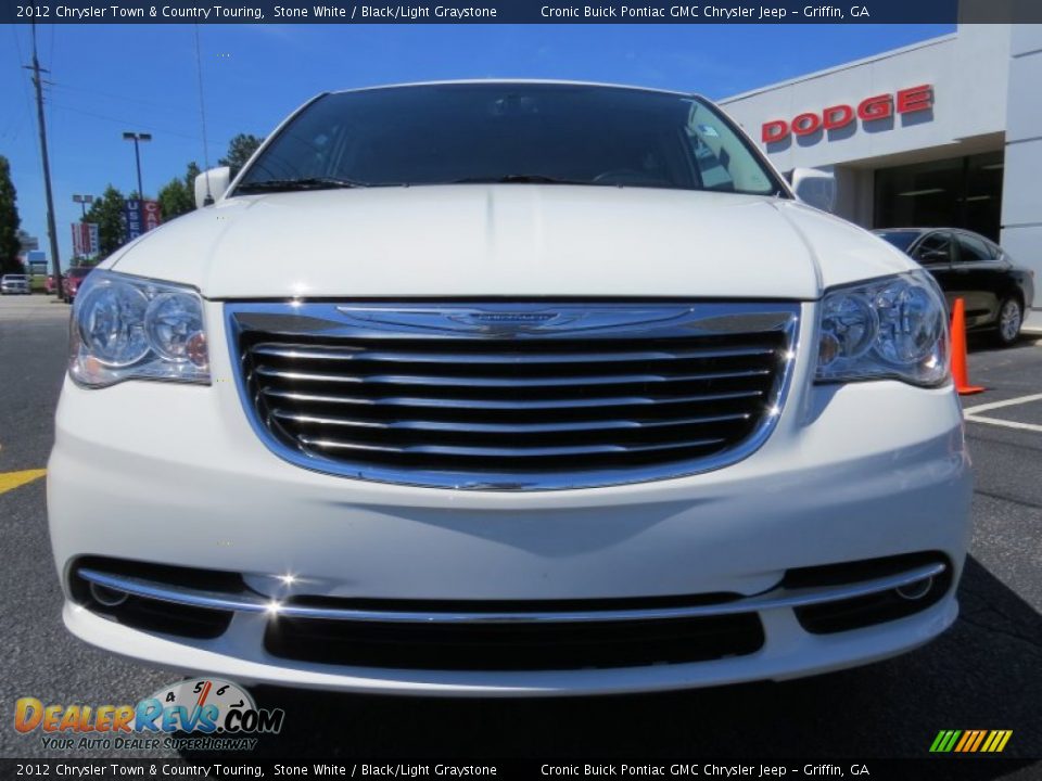 2012 Chrysler Town & Country Touring Stone White / Black/Light Graystone Photo #2