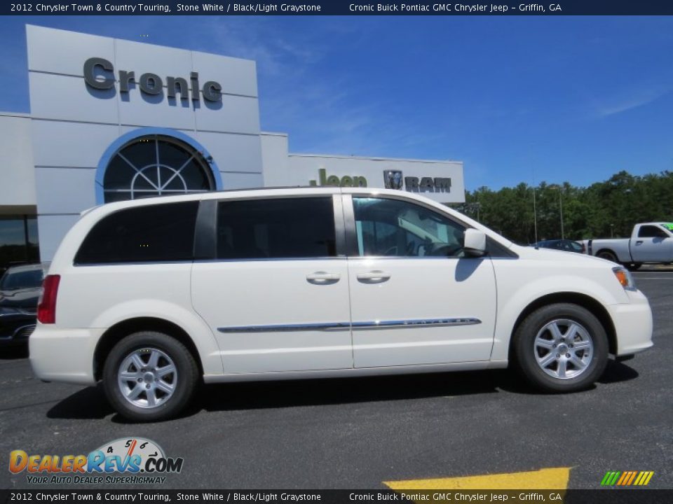2012 Chrysler Town & Country Touring Stone White / Black/Light Graystone Photo #8