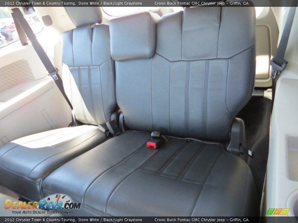 2012 Chrysler Town & Country Touring Stone White / Black/Light Graystone Photo #15