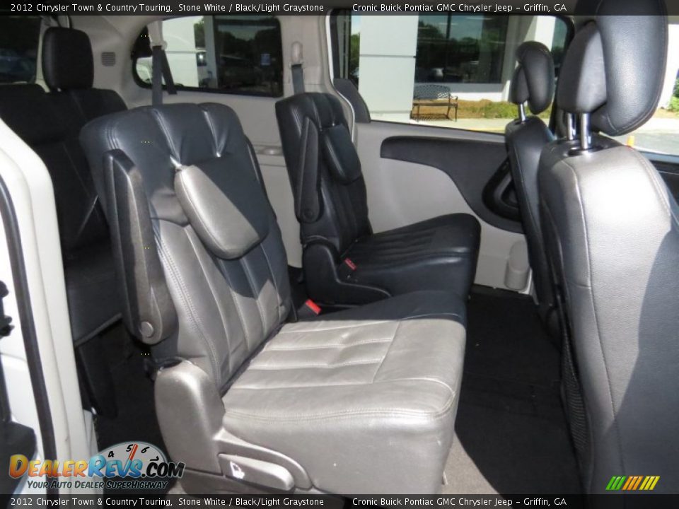 2012 Chrysler Town & Country Touring Stone White / Black/Light Graystone Photo #19